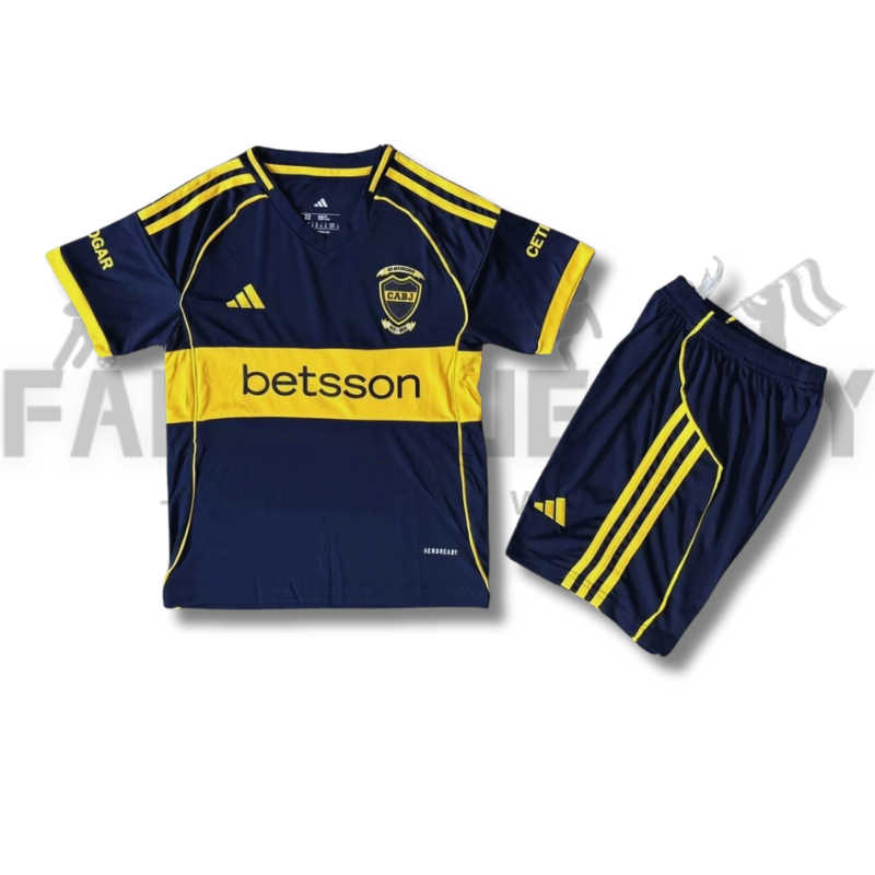2025/2026 Boca Juniors Home Jersey(For Kids)