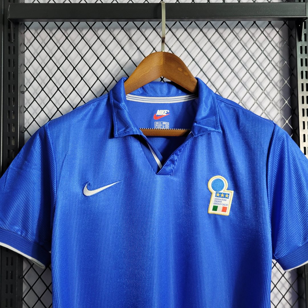 1998 Retro Italy Home Football Shirt( Fans Edition )