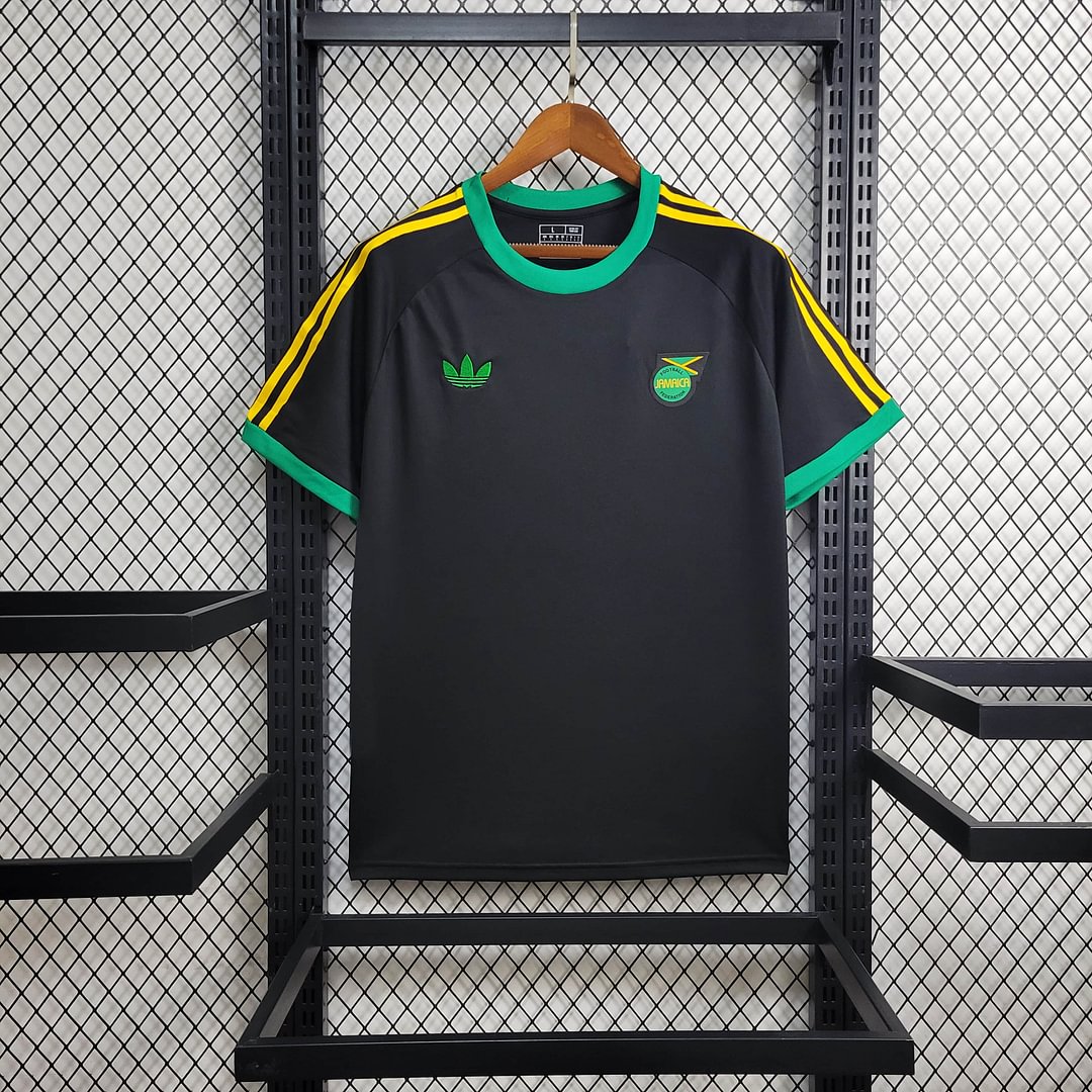2024 Jamaica Training Wear Black Football Shirt( Fans Edition )