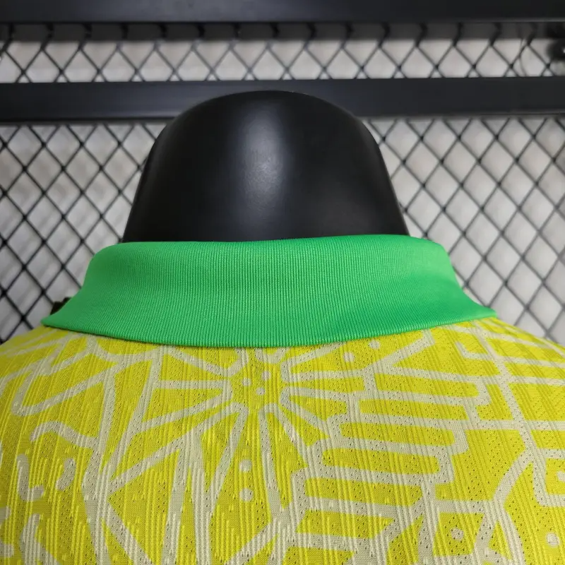 2024 Brazil Long Sleeve Home Football Shirt( Player Version)