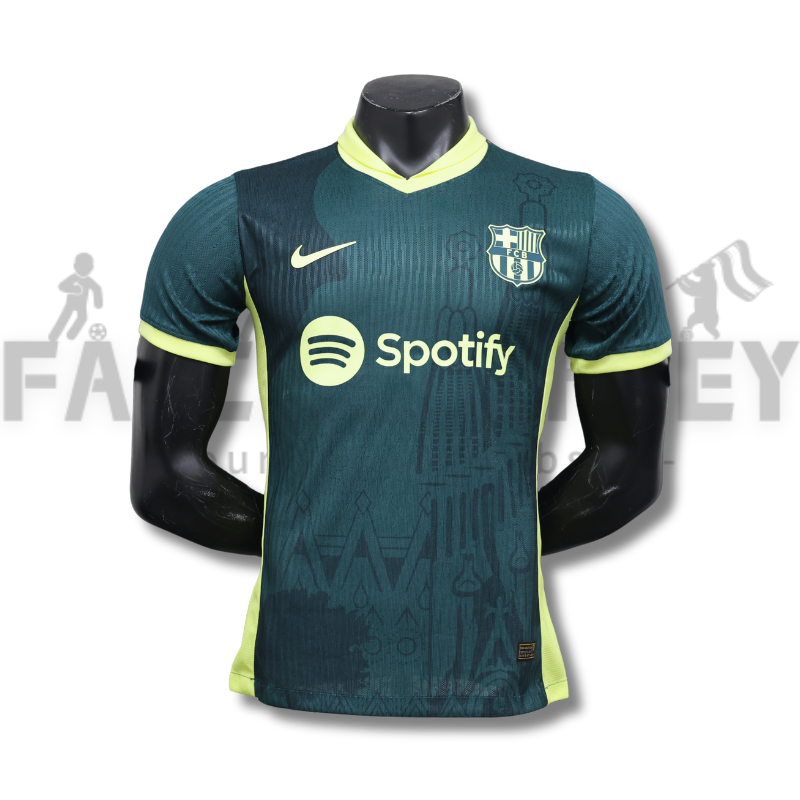 2025/2026 Barcelona Army Green Special Jersey(Player Edition)