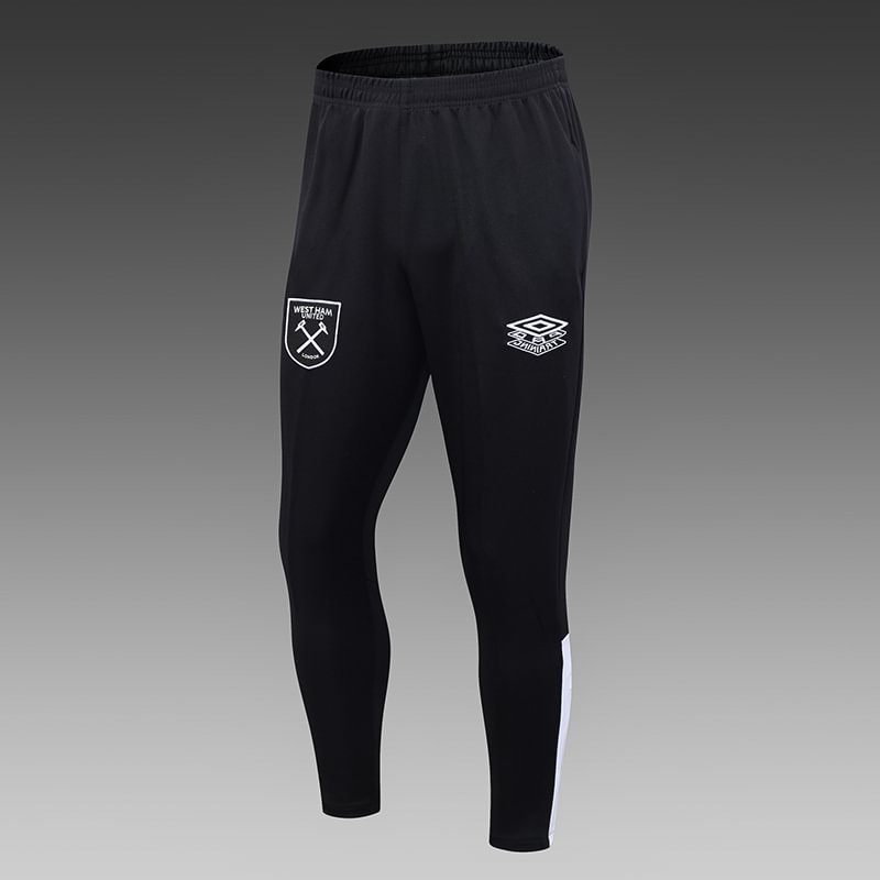 2022/2023 West Ham United Half-Pull Training Suit Black Football Shirt