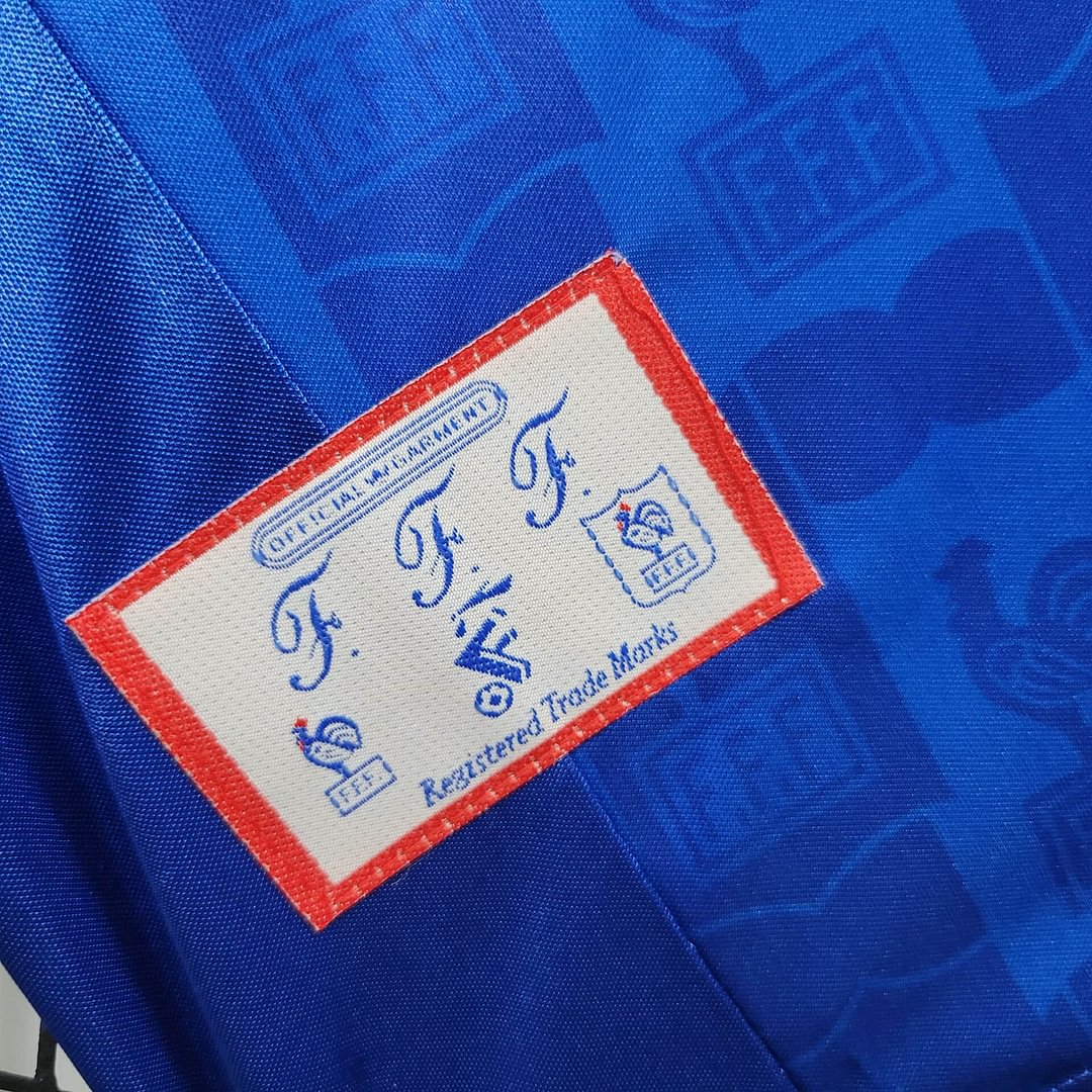 2018 France Retro Home Football Shirt