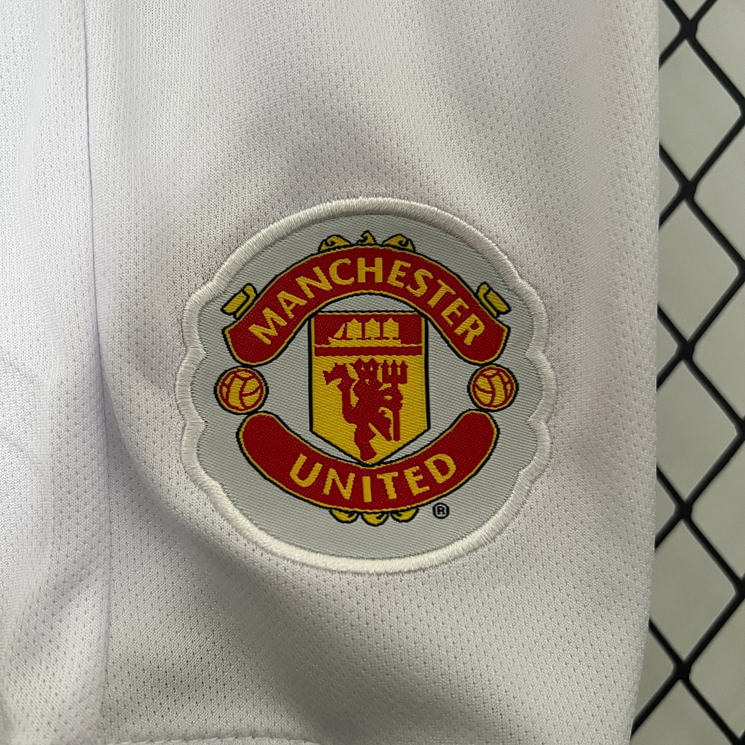 2006/2007 Manchester United Retro Away Football Shirt Kids Size