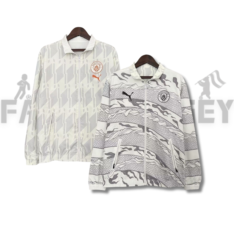 2024/2025 Manchester City Reversible Windbreaker Football Shirt