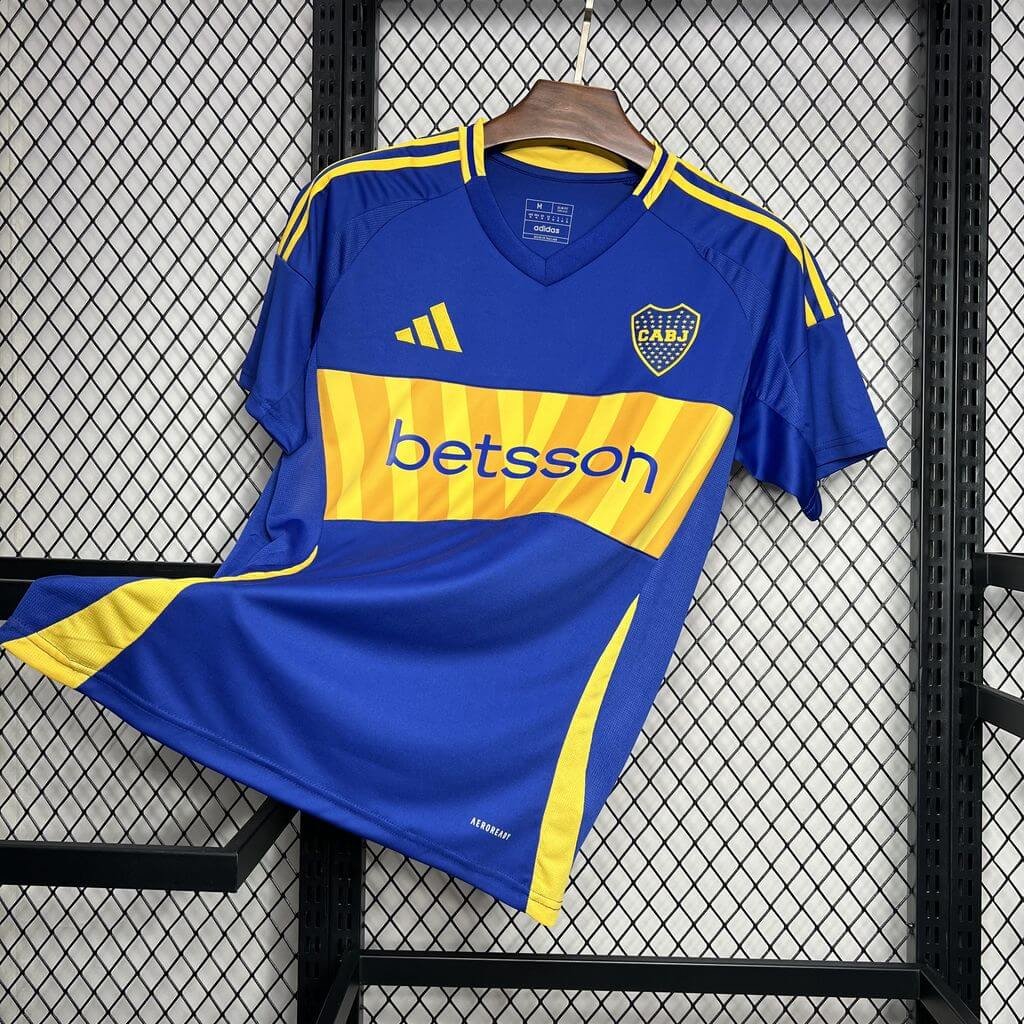 2024/2025 Boca Juniors Home Football Shirt(Fans version)
