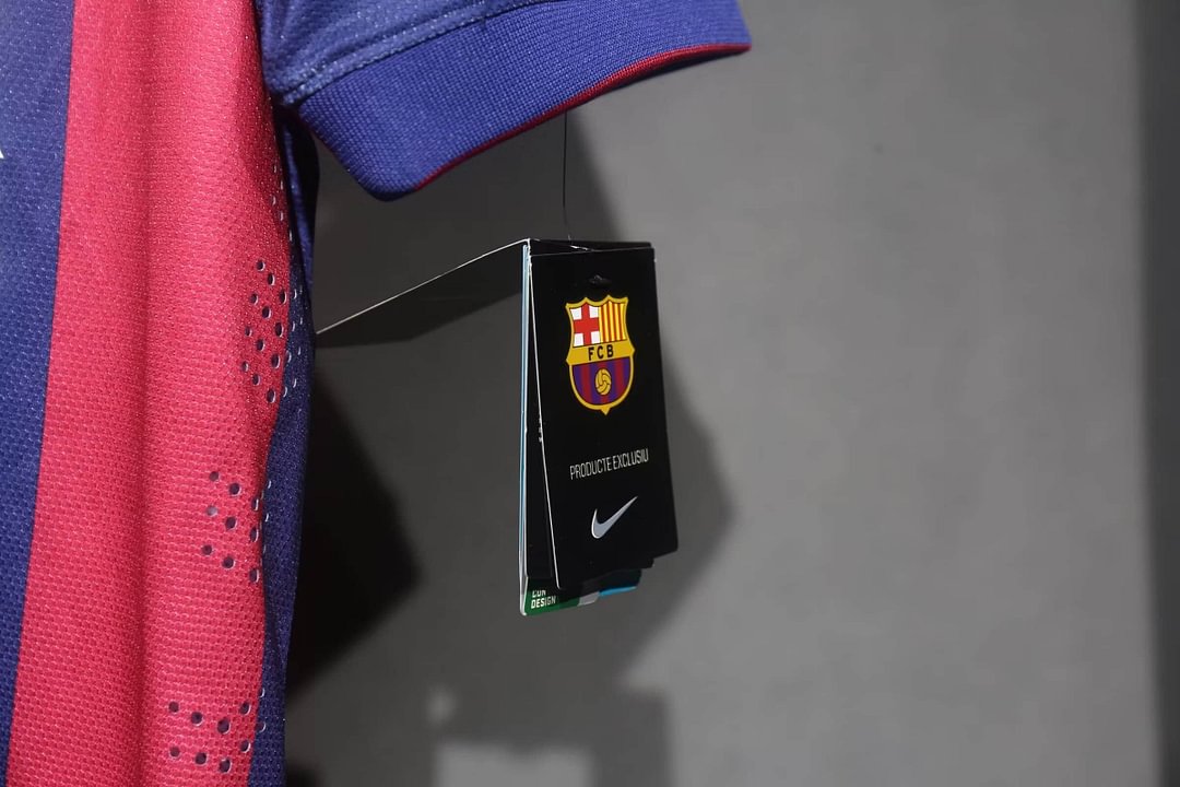 2014/2015 Barcelona Retro Home Football Shirt(Player Version )