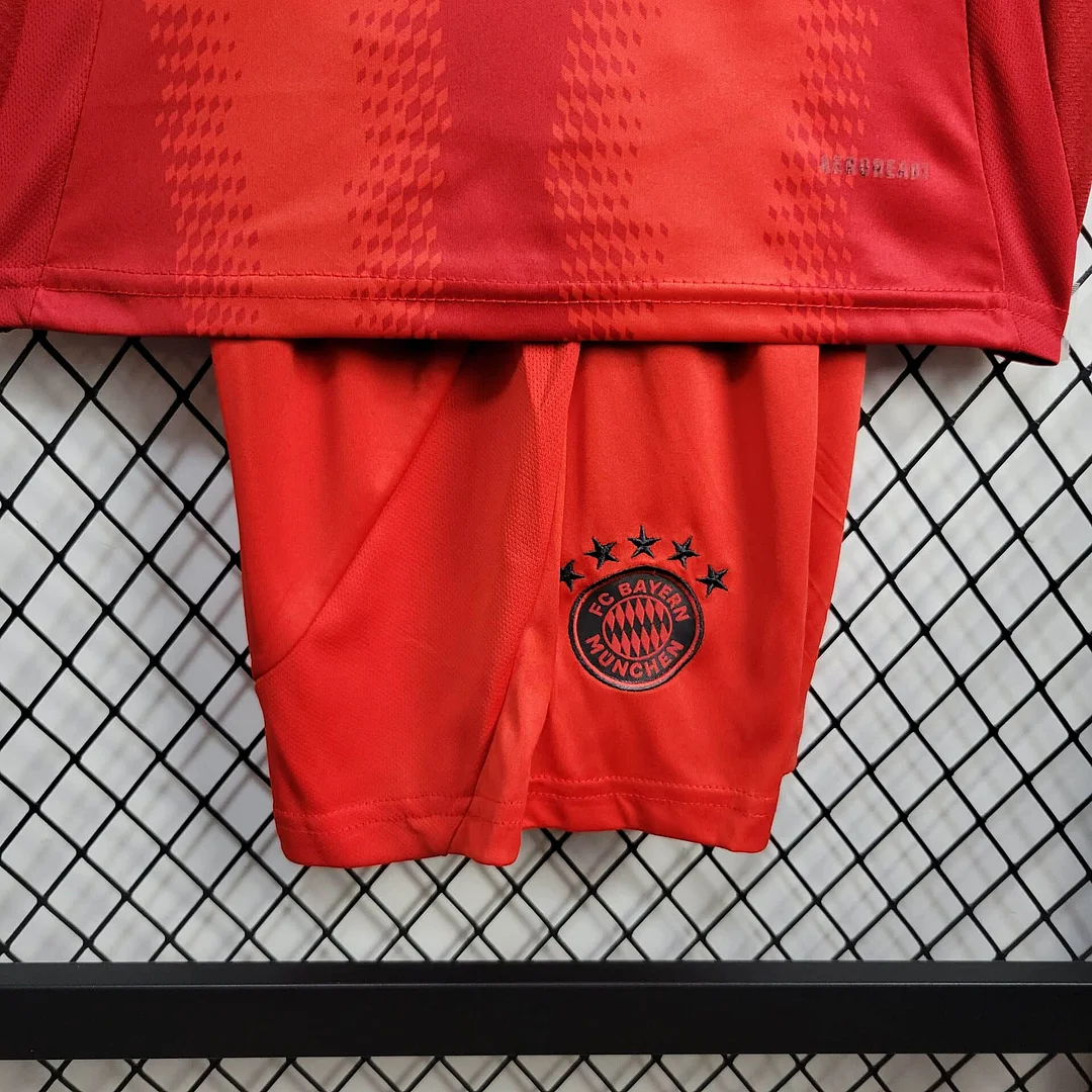 2024/2025 Bayern Munchen Third Away Football Shirt Kids For Player Version