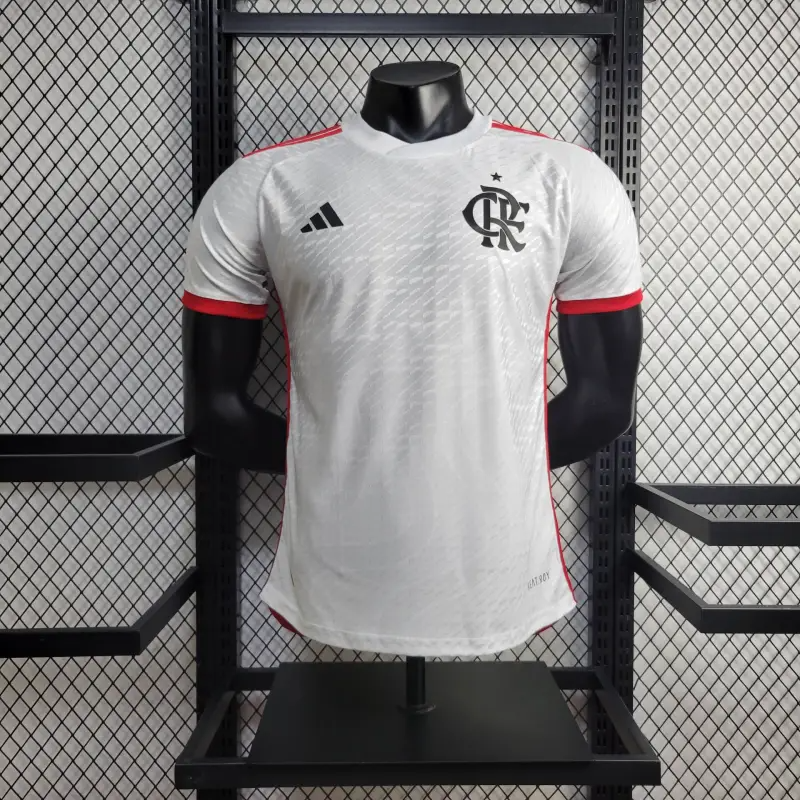 2024/2025 Flamengo White Away Football Shirt(Player Version)
