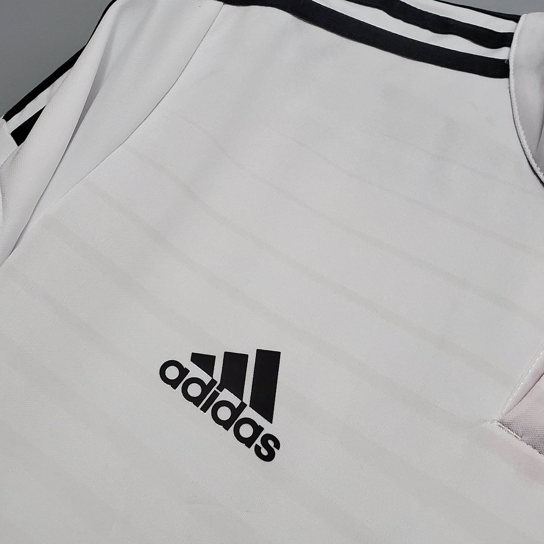 2014/2015 Real Madrid Retro Long Sleeve Home Football Shirt