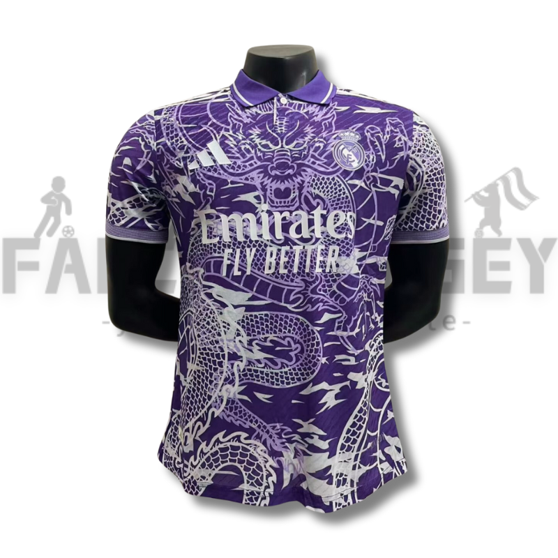 25/26 Real Madrid Purple Dragon Special Jersey(Player Version)