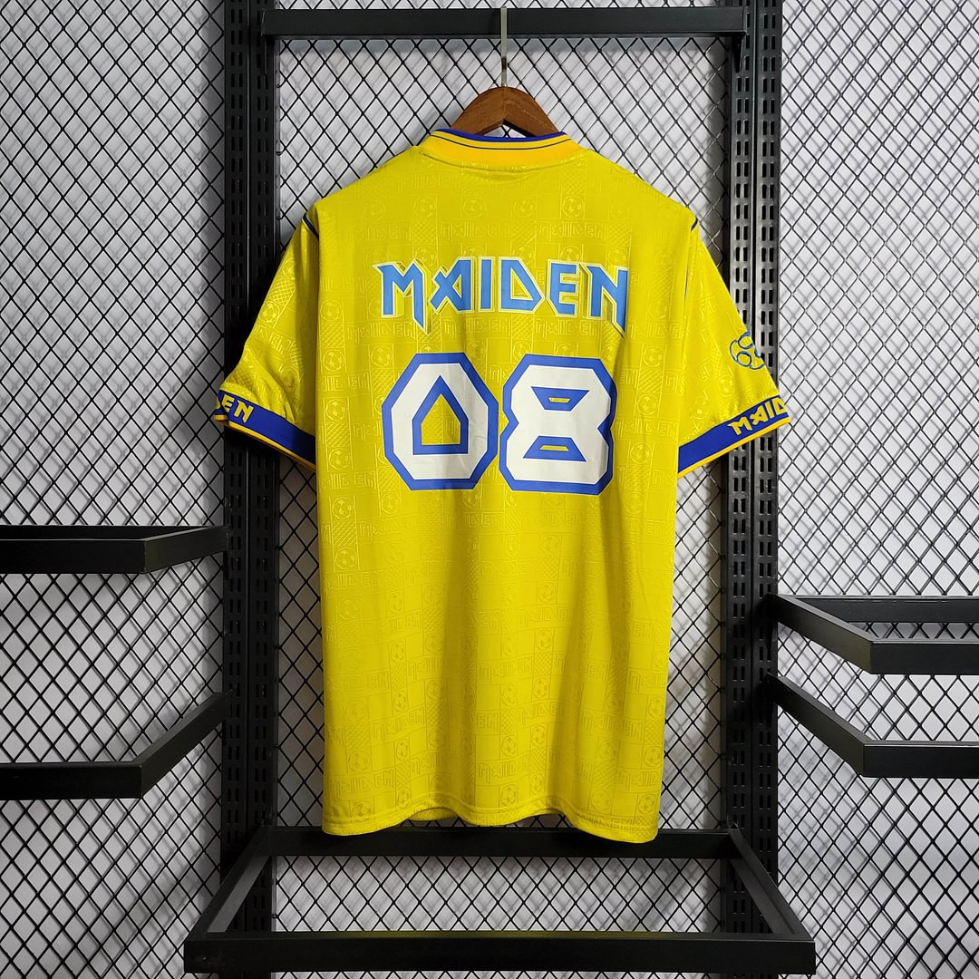 2008 Retro West Ham United Yellow Football Shirt( Fans Edition )