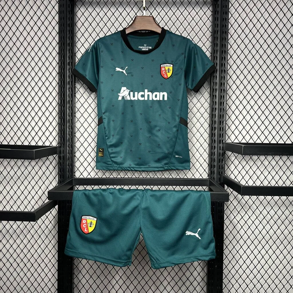 RC Lens Away Football Shirt Kids Size