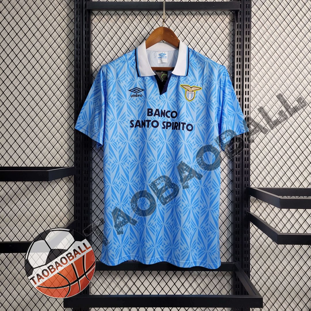 1991/1992 Retro Lazio Home Football Shirt( Fans Edition )
