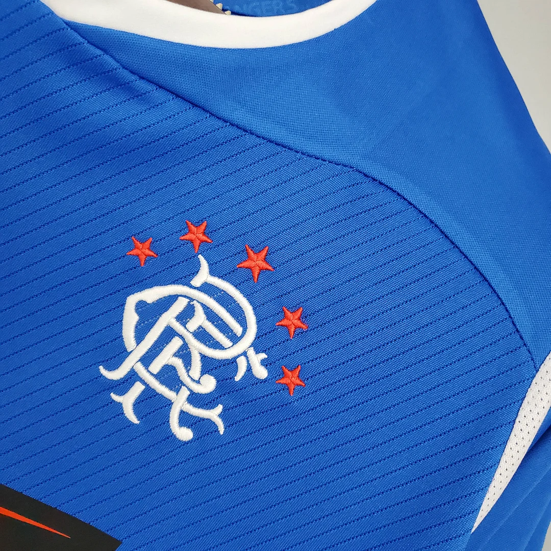 2008/2009 Retro Rangers Home Football Shirt( Fans Edition )