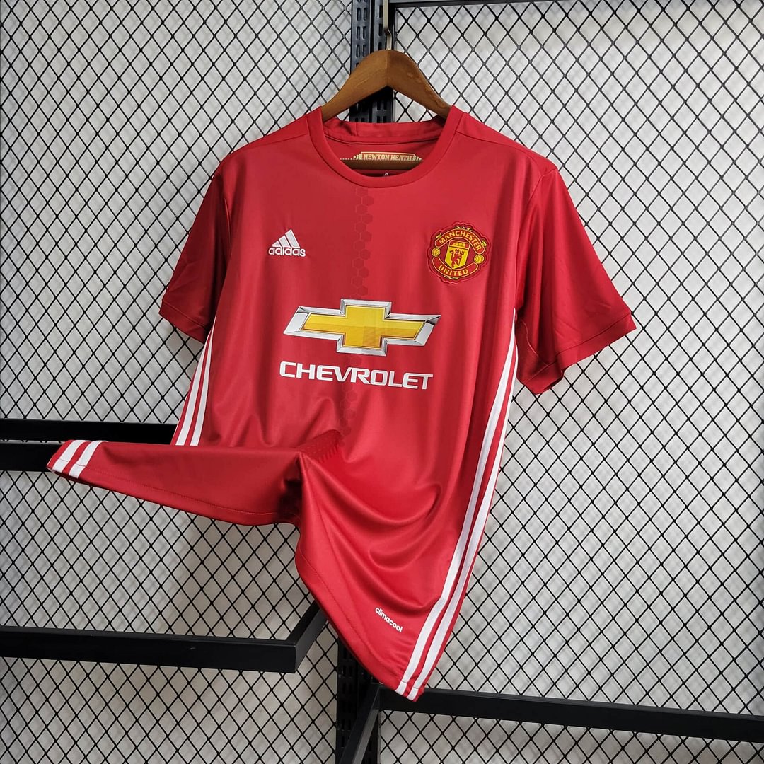 2017/2018 Manchester United Retro Home Football Shirt