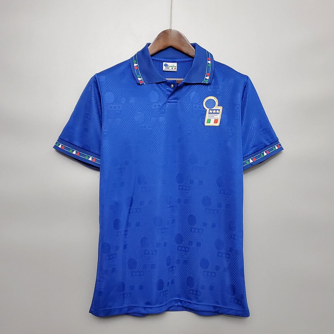 1994 Retro Italy Home Football Shirt( Fans Edition )