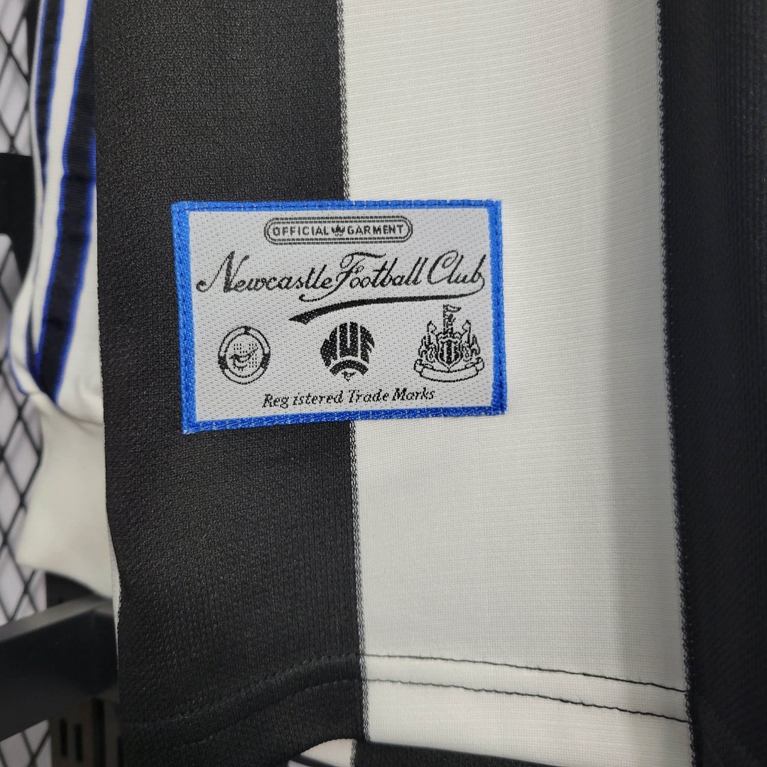 1997/1999 Retro Long Sleeve Newcastle United Home Football Shirt( Fans Edition )