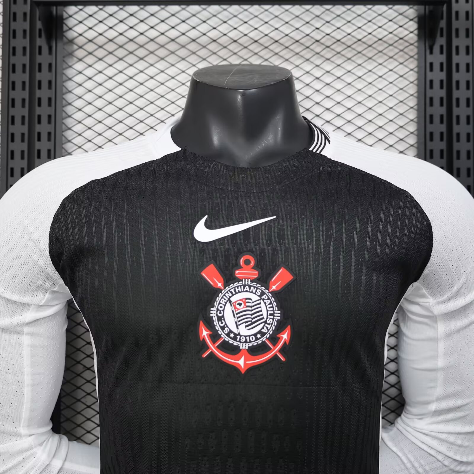 2025/2026 Corinthians Away Long sleeve Football Jersey(Player Version)