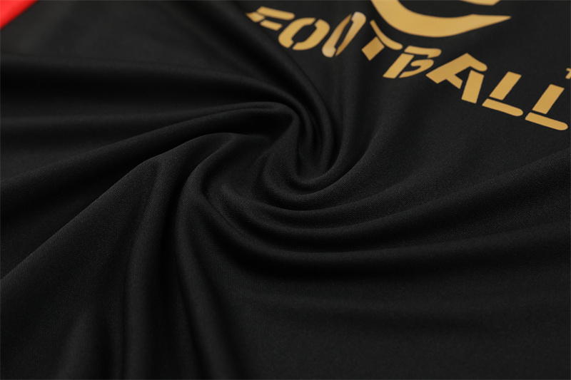 2024/2025 AC Milan Black Half-Pull Training Suit Player Edition