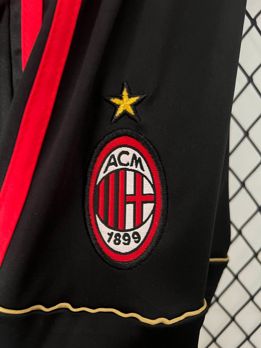 2006/2007 Retro AC Milan Home Champions League Football Shirt Kids