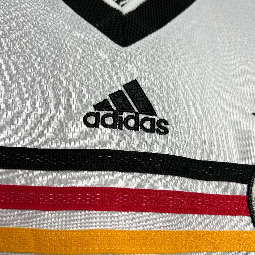 1998 Germany Retro Home Football Shirt( Fans Edition )