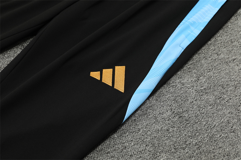 2024/2025 Argentina White Half-Pull Training Suit Player Edition