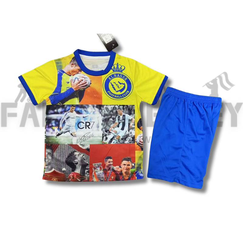 2025/2026 Al-Nass(Cristiano Ronaldo)Anniversary Jersey(For Kids)