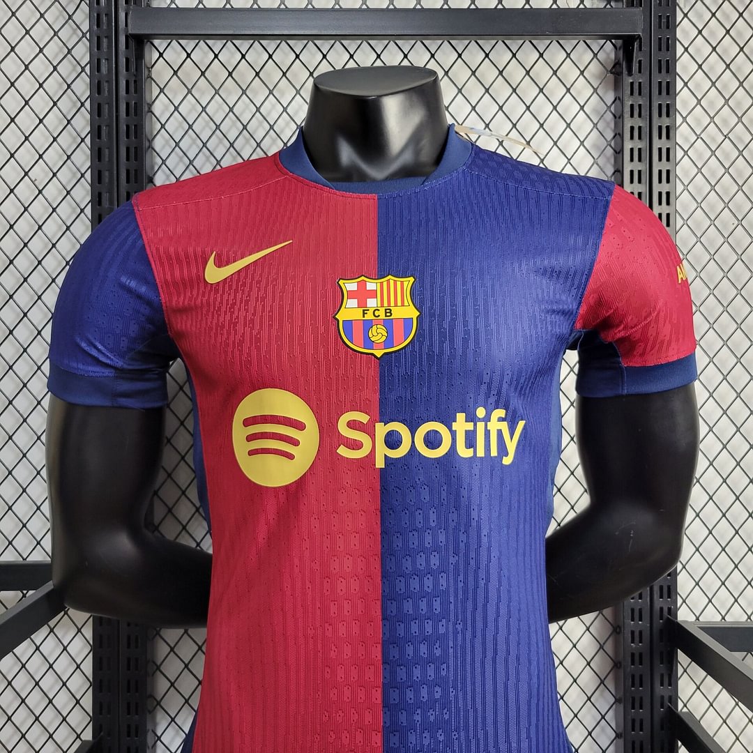 2024/2025 Barcelona Home Football Shirt(Player Version)