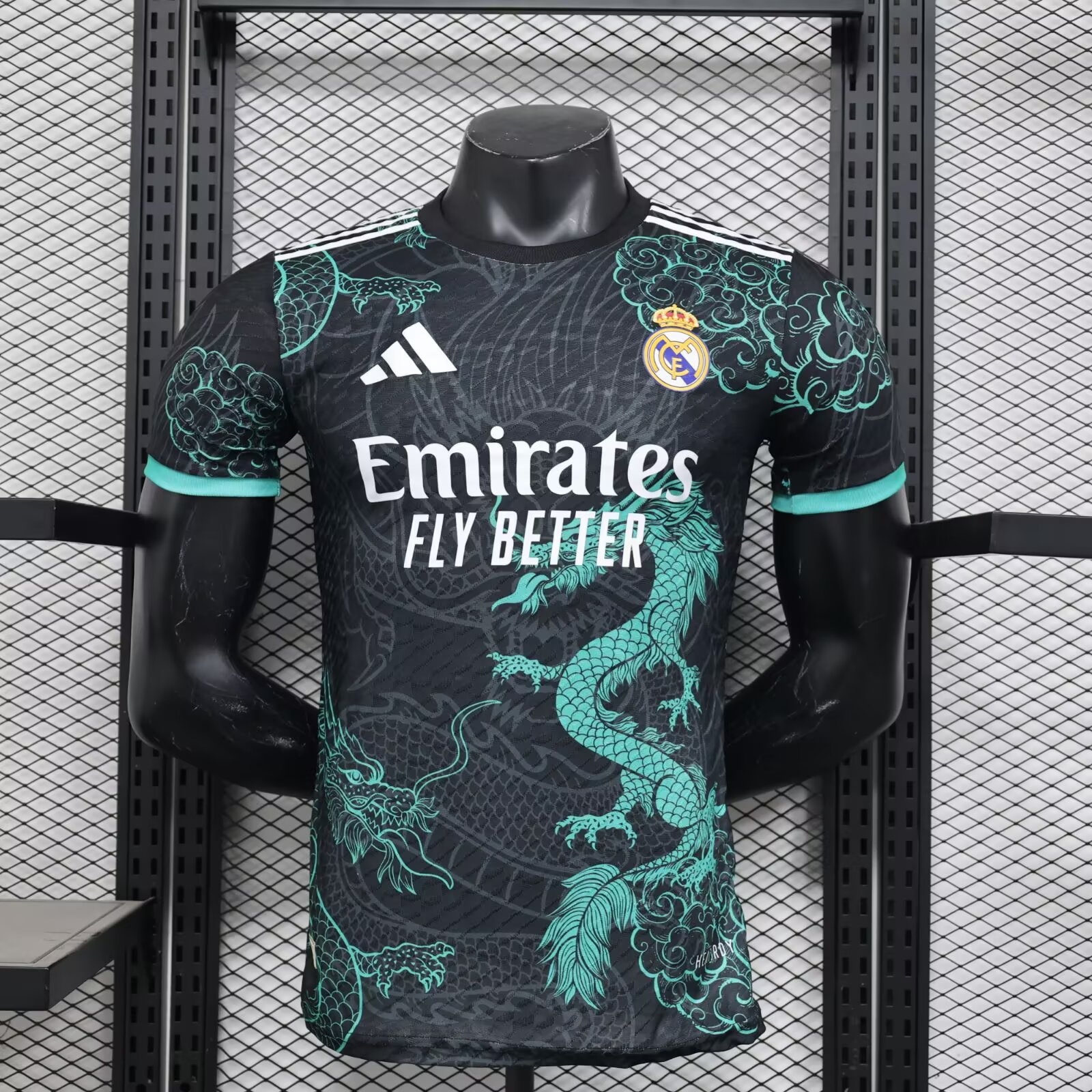 2025/2026 Real Madrid Green Dragon Special Edition Football Jersey For Player Version