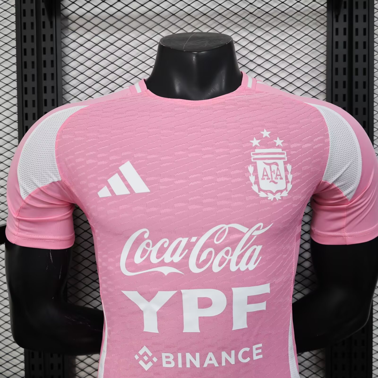2024/2025 Players Edition Argentina Pink Special Edition Football Jersey