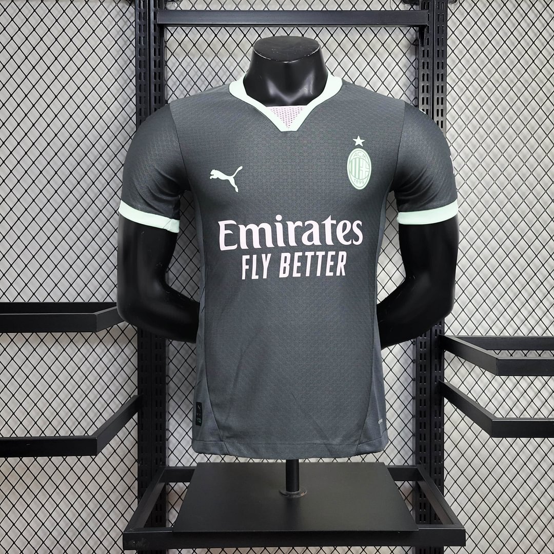 2024/2025 Player Version AC Milan Third Away Football Shirt