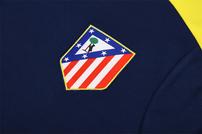 2025/2026 Atletico Madrid Royal Blue Training Wear Suit Shirt