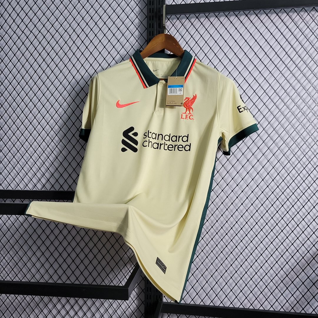 2021/2022 Liverpool Away Football Shirt(Fans Version)