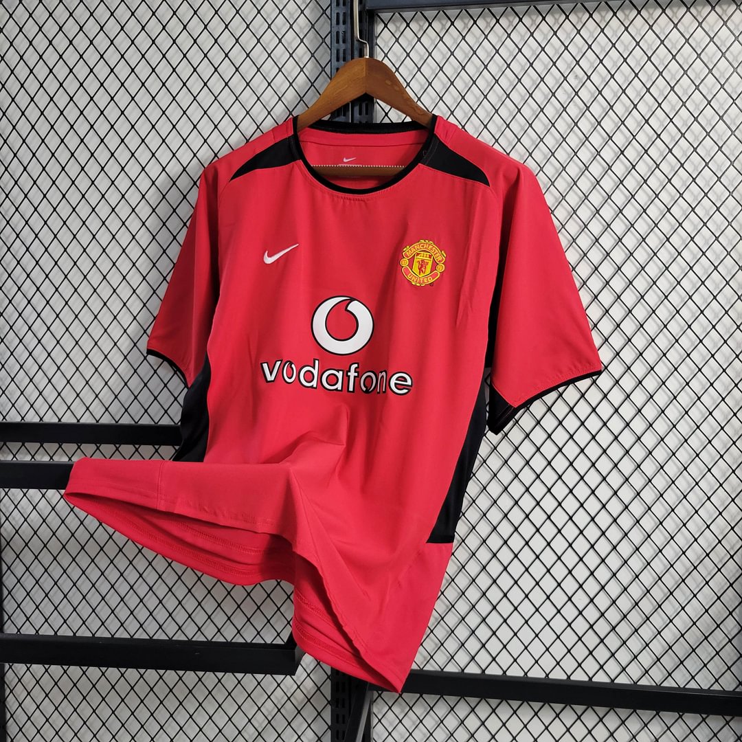2002/2004 Manchester United Retro Home Football Shirt