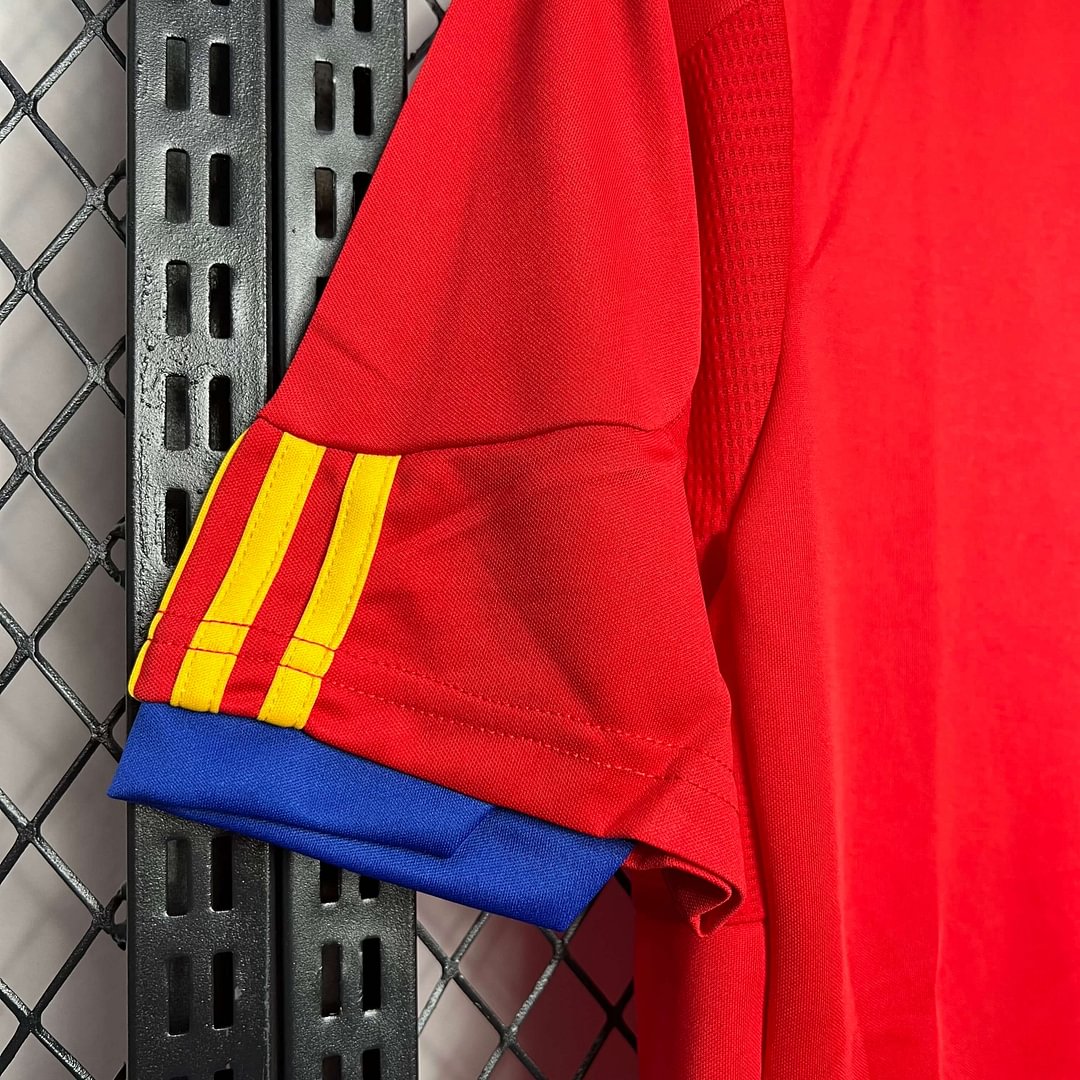 2010 Retro Spain Home Football Shirt