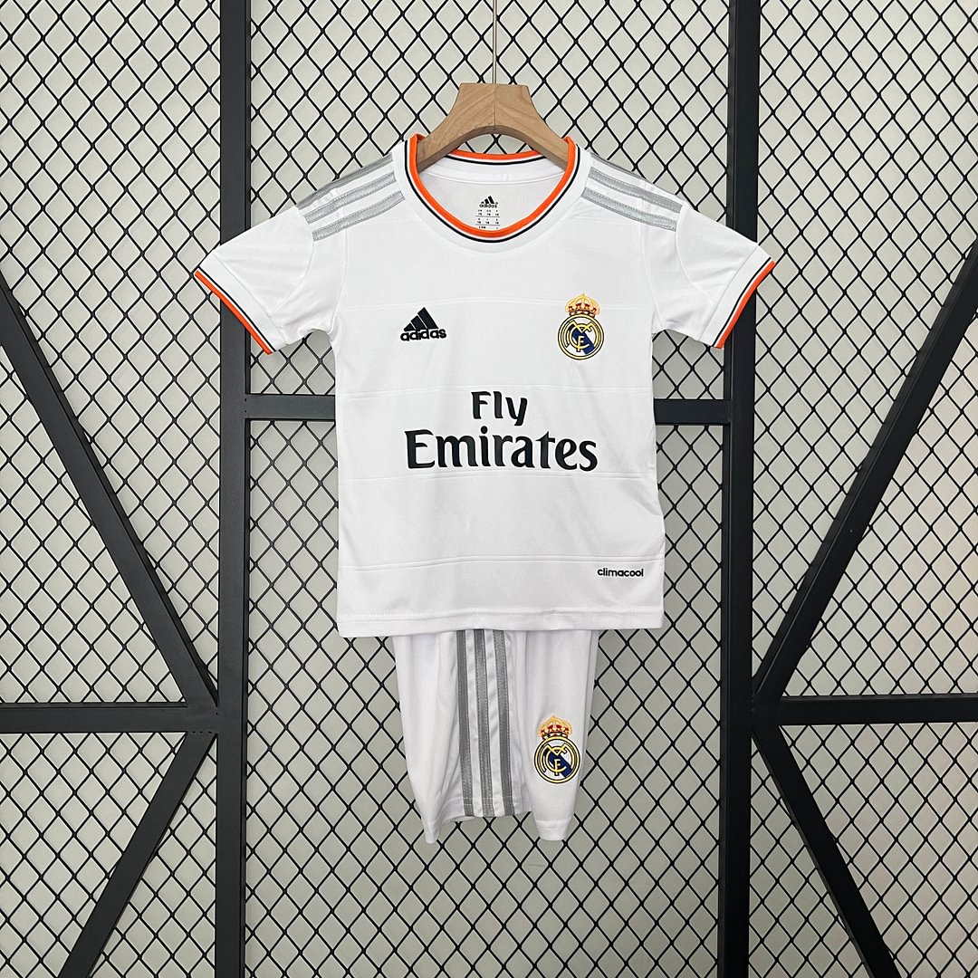 2013/2014 Real Madrid Retro Home Football Shirt Kids Size