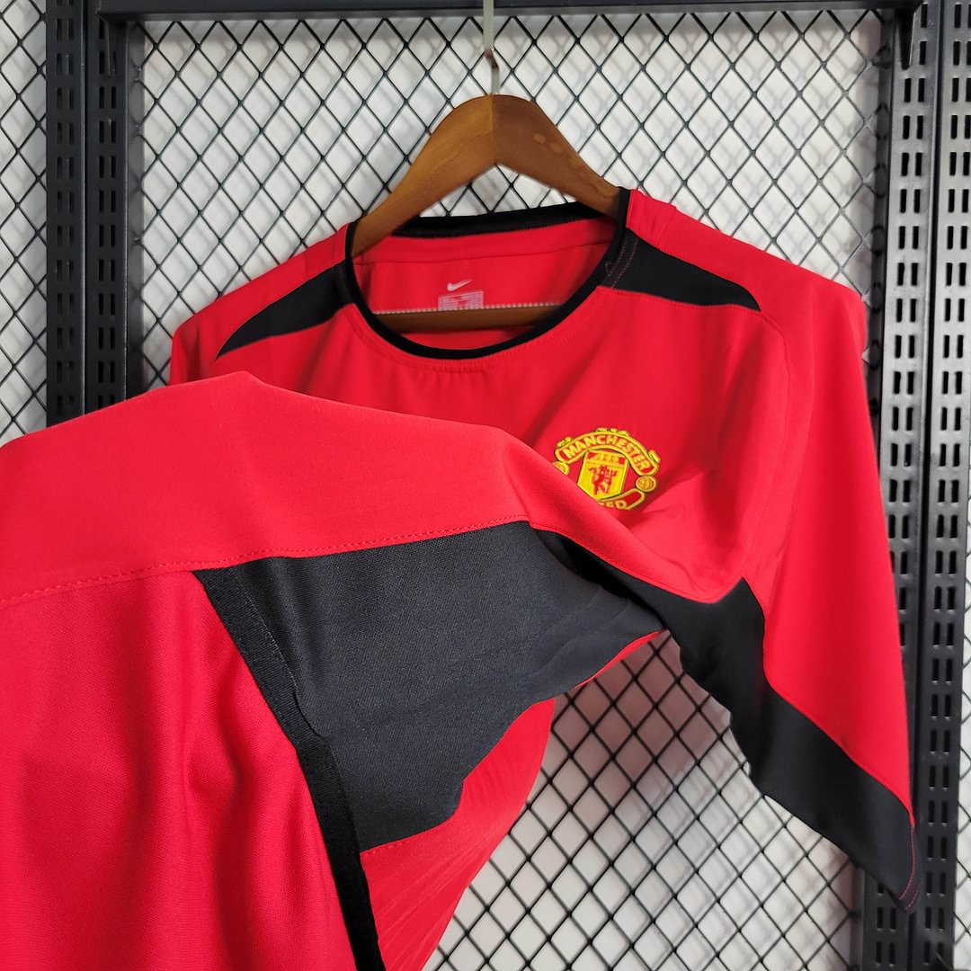 2002/2004 Manchester United Retro Home Football Shirt