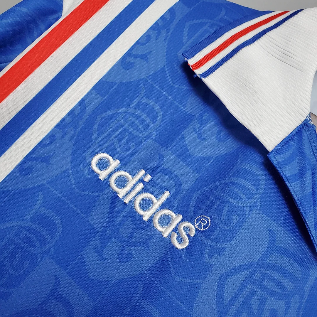 1996/1997 Retro Rangers Home Football Shirt( Fans Edition )