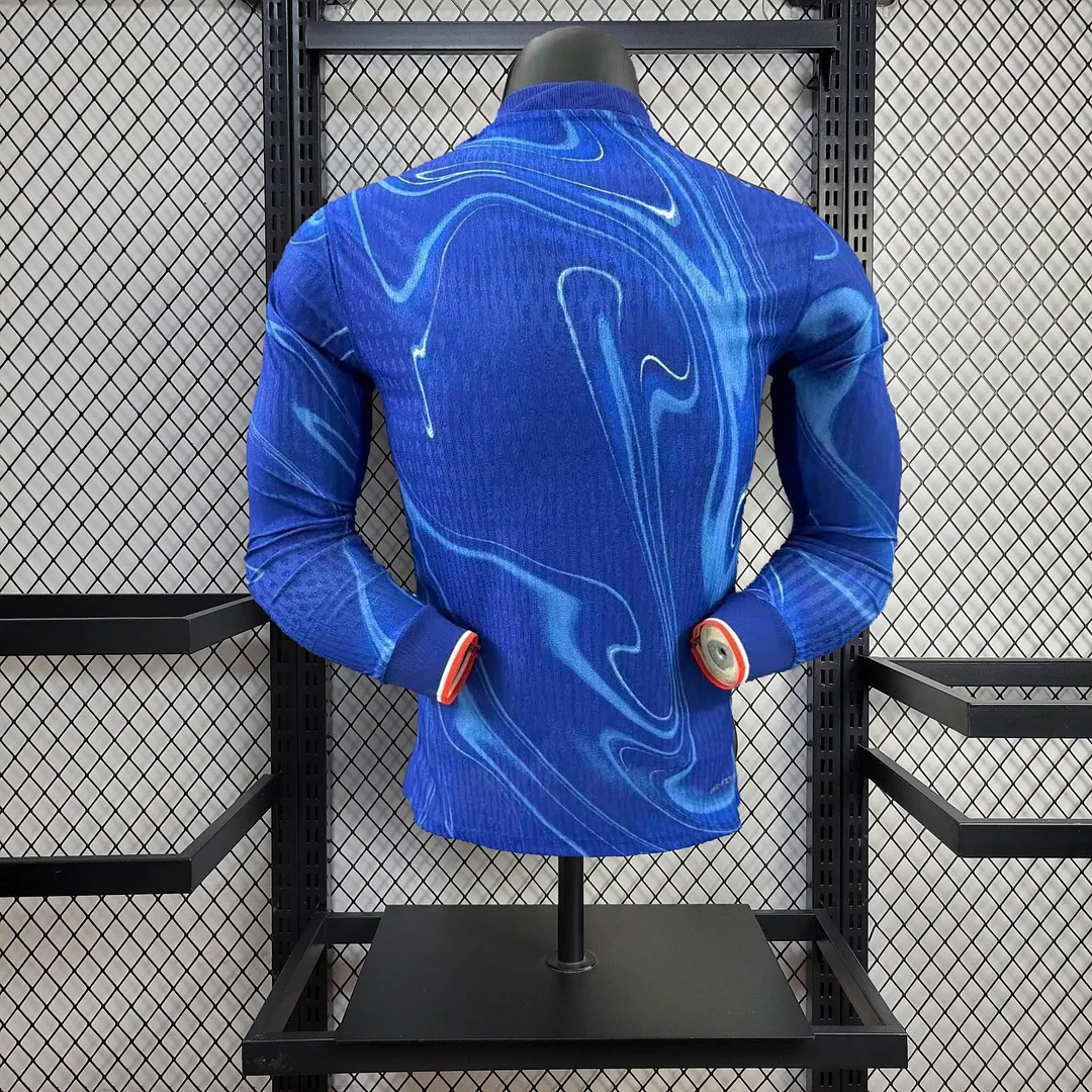2024/2025 Chelsea Home Long Sleeve Football Shirt For Player Version