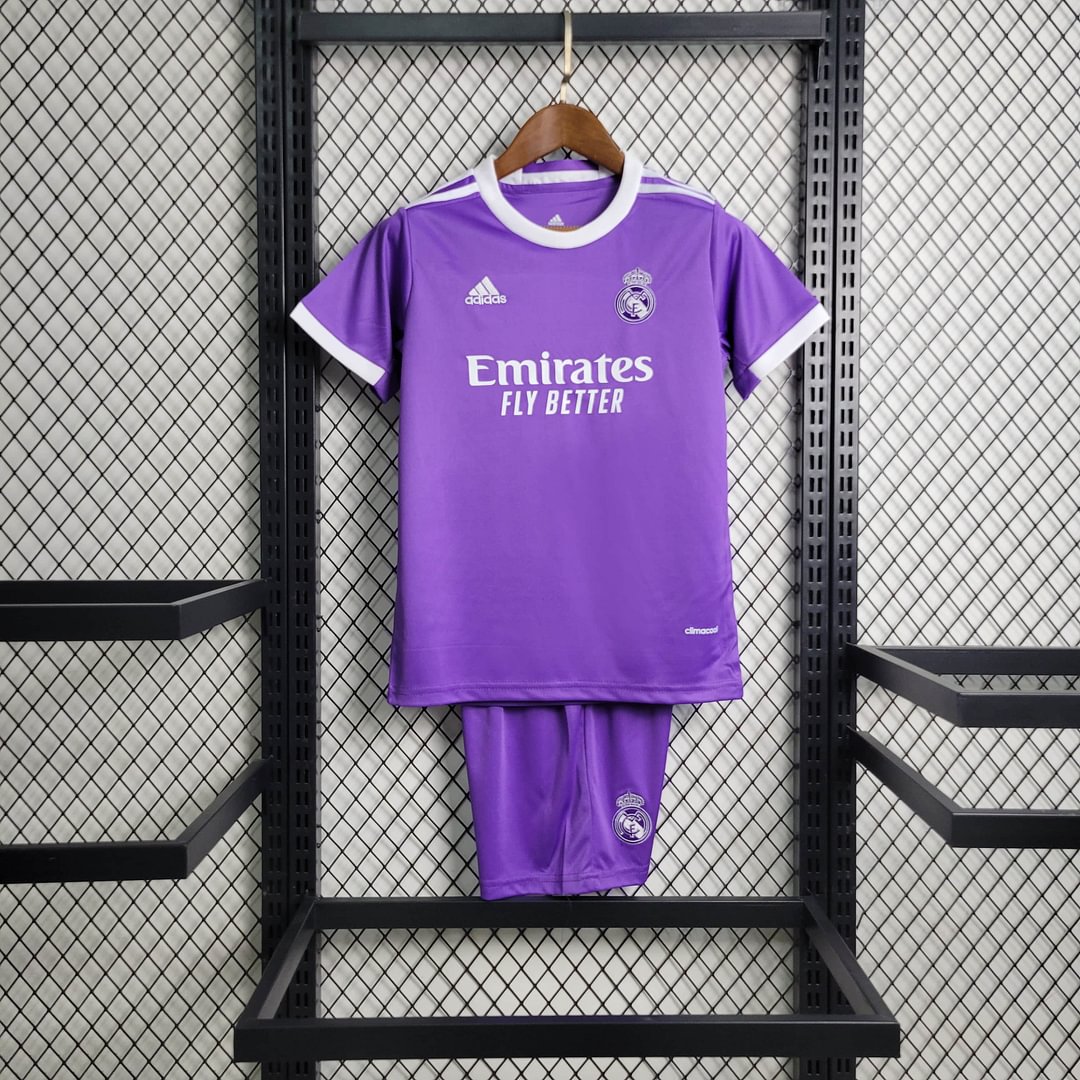2017/2018 Real Madrid Retro Away Football Shirt Kids Size
