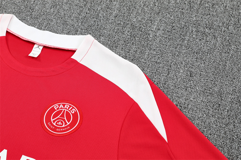 2025/2026 Paris Saint-Germain Red Training Wear Suit Shirt