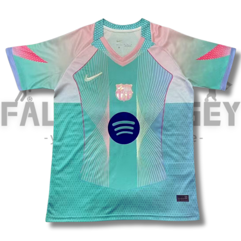 25/26 Barcelona Bright Blue Special Jersey(Fans version)