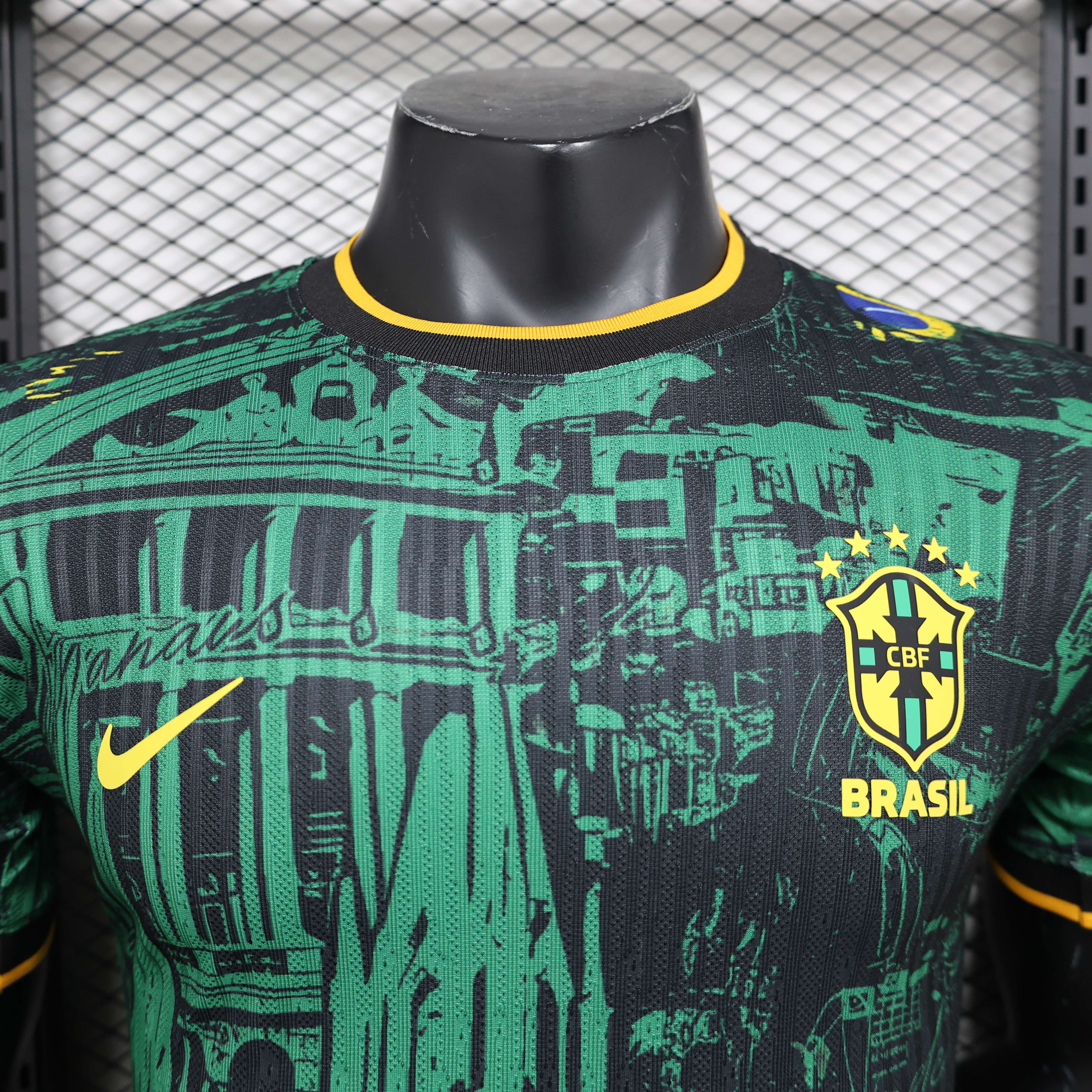 2024/2025 Brazil Green Special Edition Football Jersey(Player Edition )