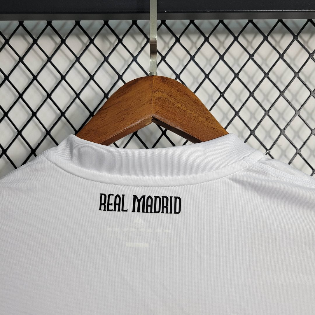 2010/2011 Real Madrid Retro Long Sleeve Home Football Shirt