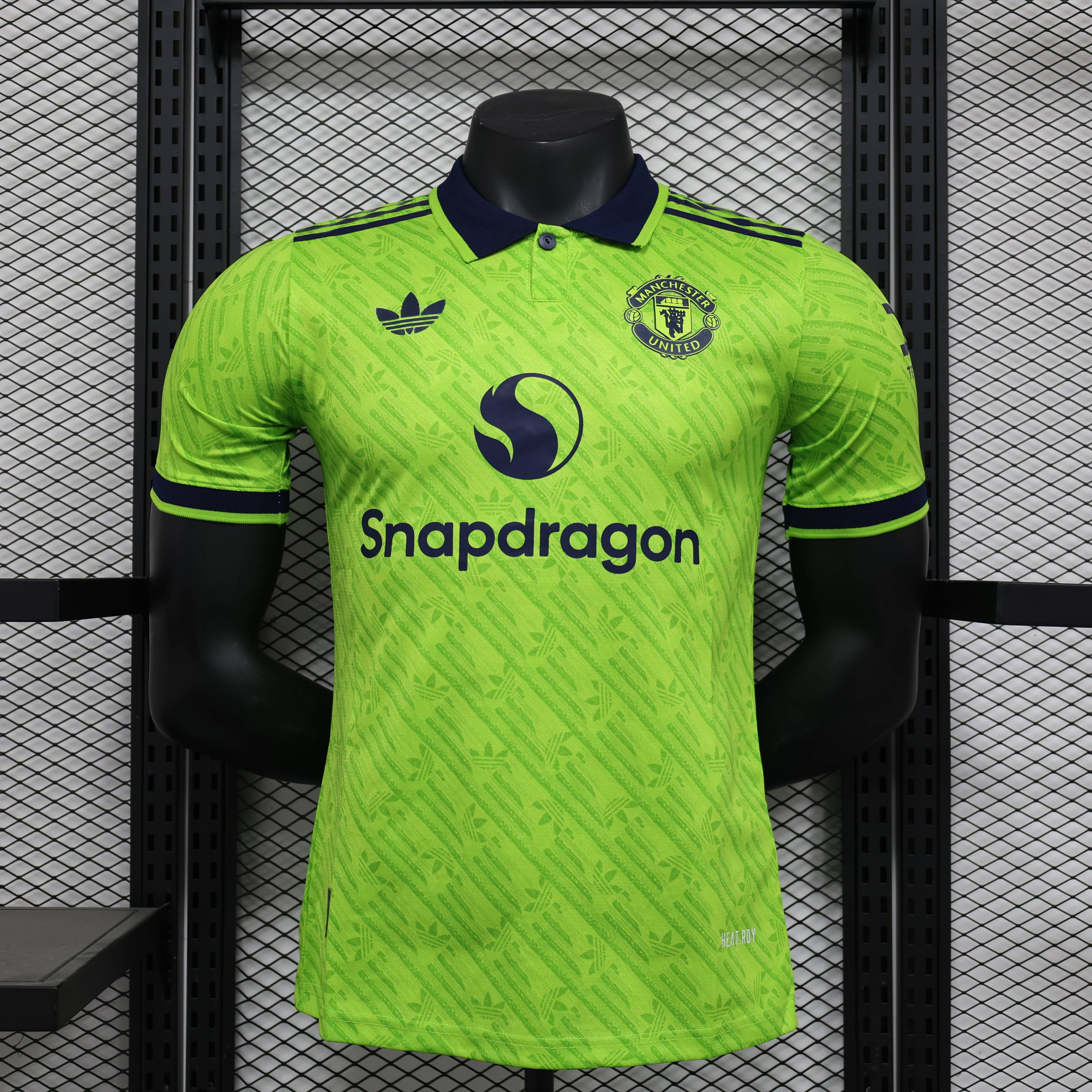 2024/2025 Manchester United Fluorescent Green Special Edition Football Jersey For Player Version