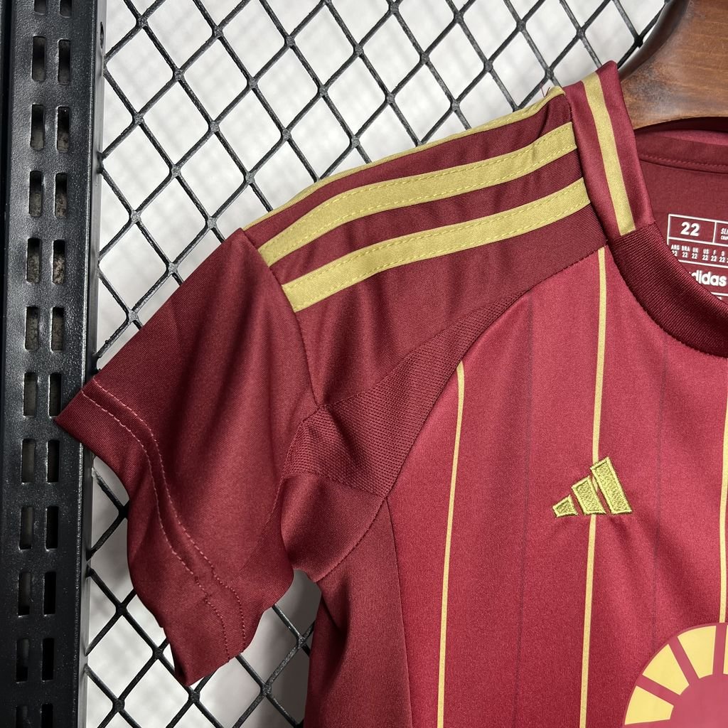 2024/2025 AS Roma Home Football Shirt Kids
