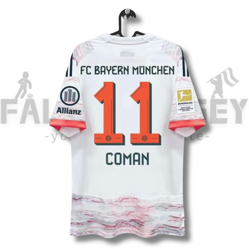 25/26 Bayern Munchen Away Muller Special Jersey(Fans version)