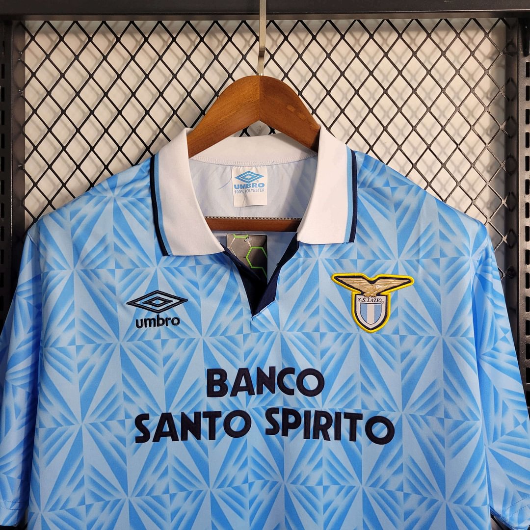 1991/1992 Retro Lazio Home Football Shirt( Fans Edition )