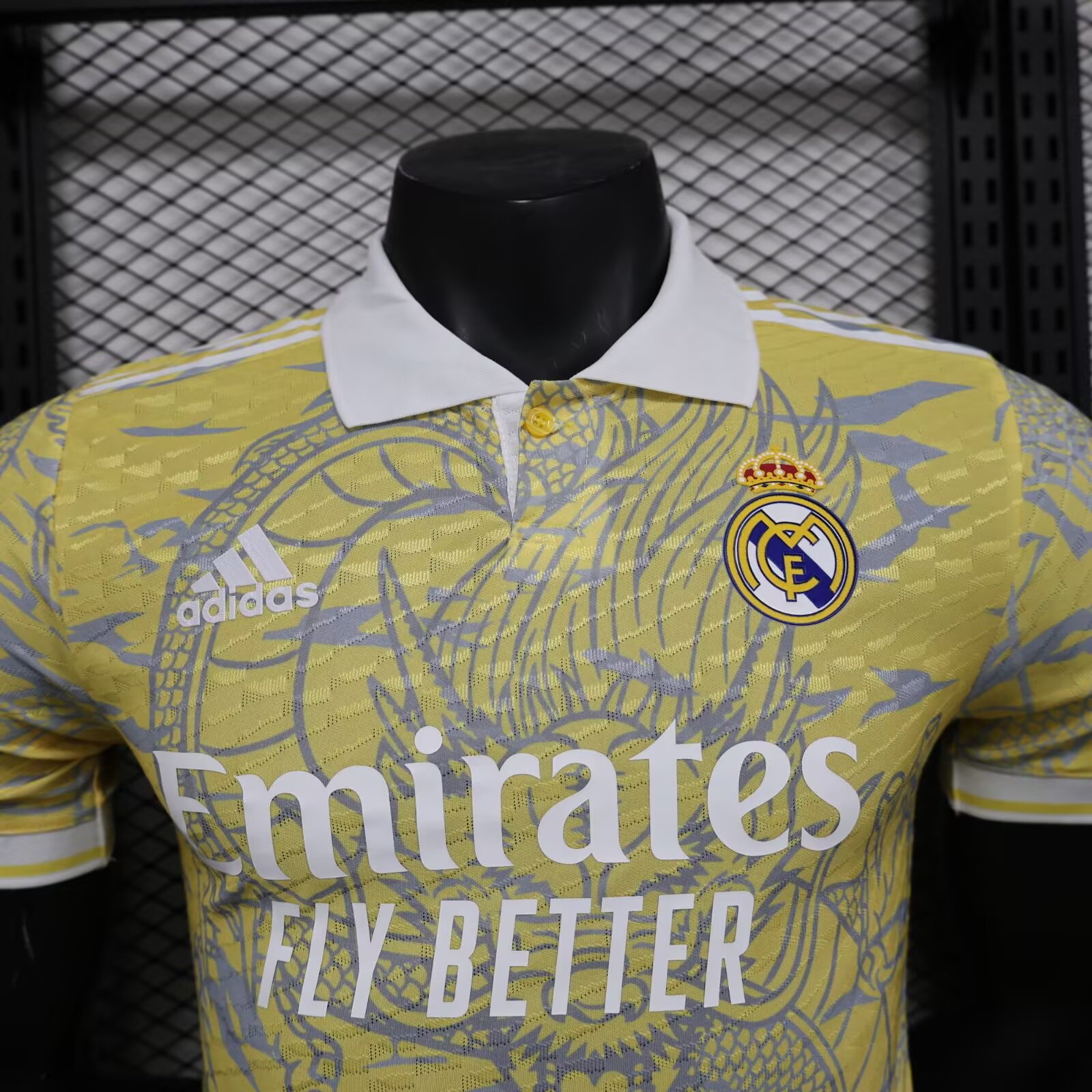 2024/2025 Real Madrid yellow Special Edition Football Jersey For Player Version